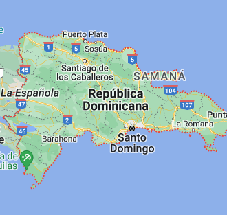 Mapa República Dominicana