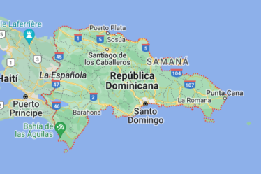 Mapa República Dominicana