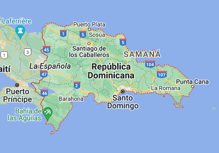 Mapa República Dominicana