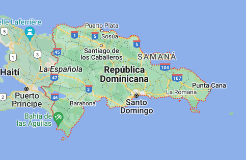 Mapa República Dominicana